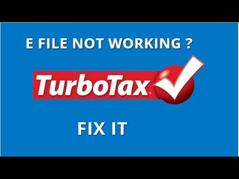 turbotax e file not working: Solutions to fix Turbotax e-file not transmitting