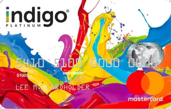 Indigo Platinum MasterCard Credit Card