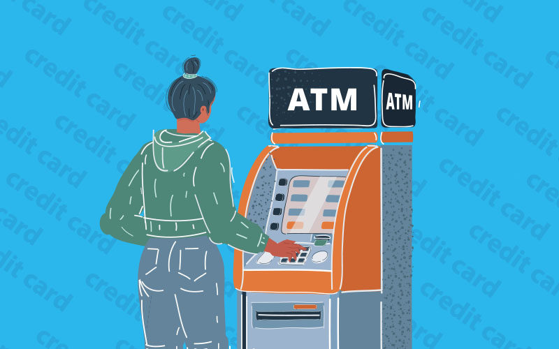 Cash Advance Credit Card- through atm