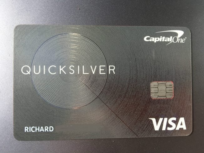 9. Capital One® Quicksilver® Secured Rewards Card