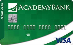 Academy Bank Credit Builder Secured Visa