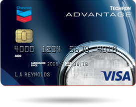 Chevron or Texaco Techron Advantage Visa Card