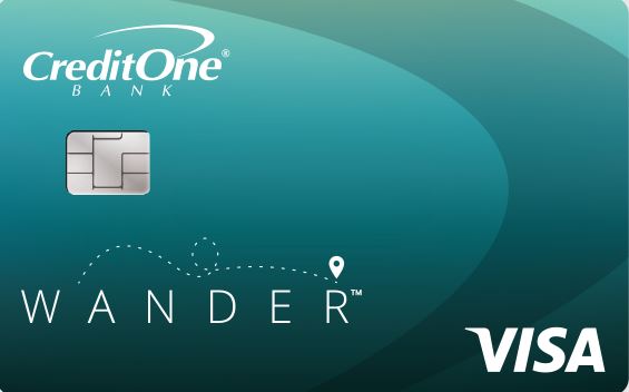 CreditOne bank Wander card