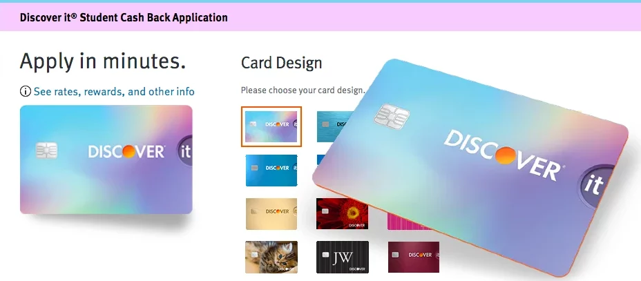 How Can I Get the Discover It Student Cash Back Card? 