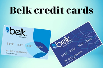 Belk credit cards