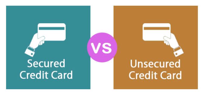 difference between secured and unsecured credit card