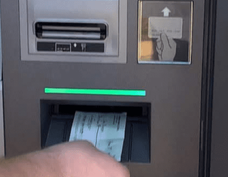 How to Cash a Check at an ATM?