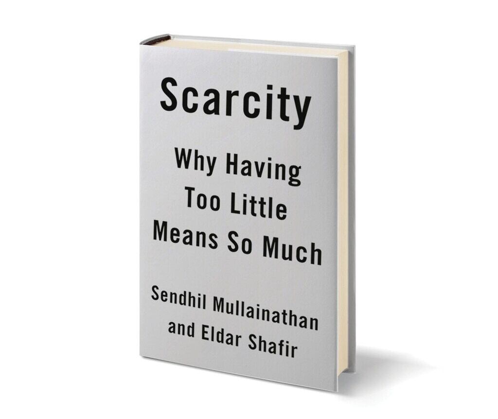 Scarcity Why Having Too Little Means So Much Book