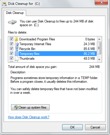 Solution 5: Removing Unwanted Junk Files