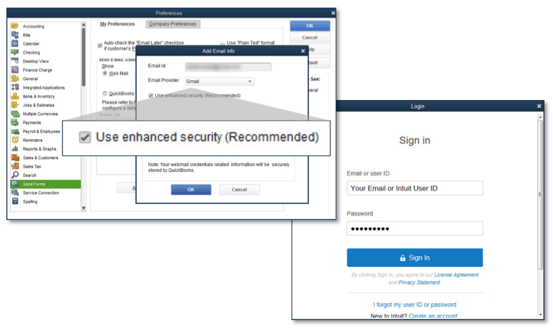 Security on WebMail