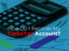 Account recovery TurboTax: Featured image