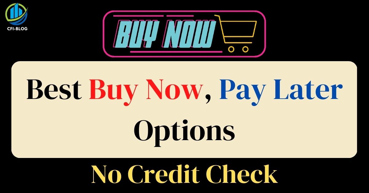 buy now pay later no credit check