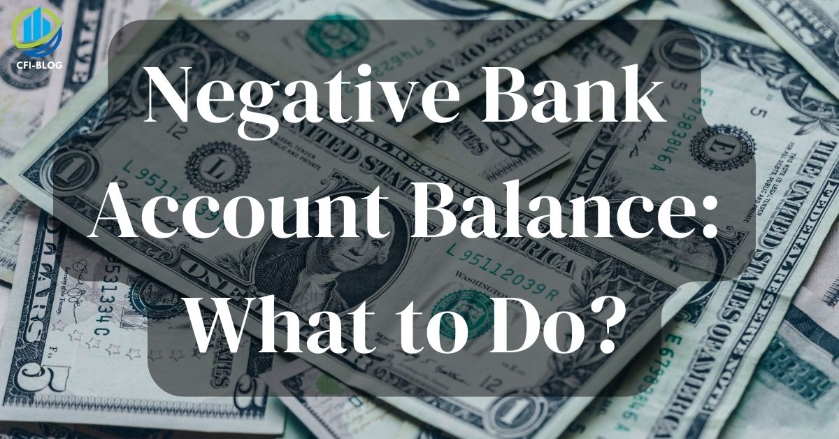 negative bank account