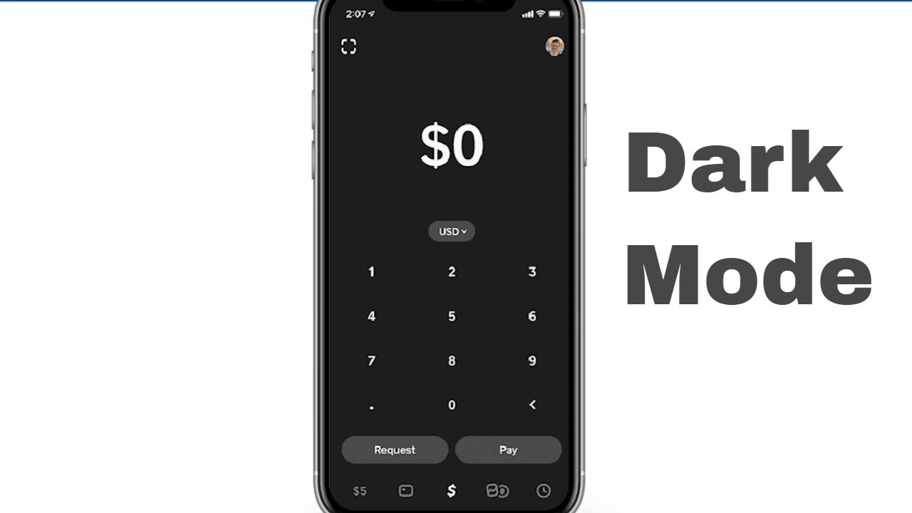 Cash App Balance Dark Mode