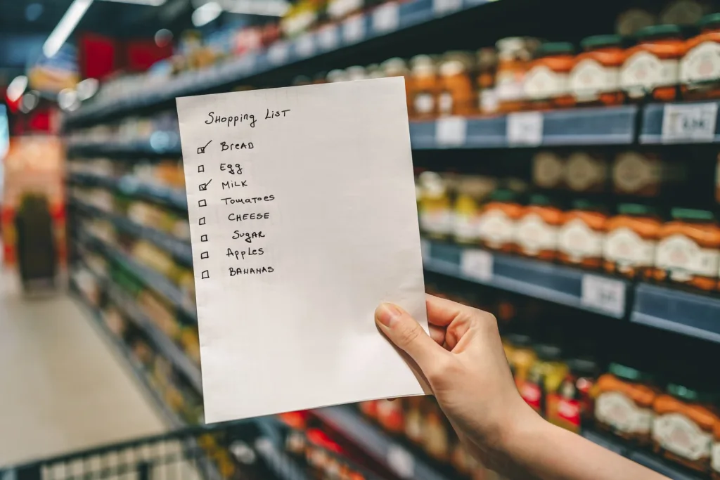 Budgeting for Grocery Shopping
